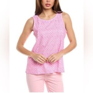 Tommy Bahama Pink Patterned Tank Top